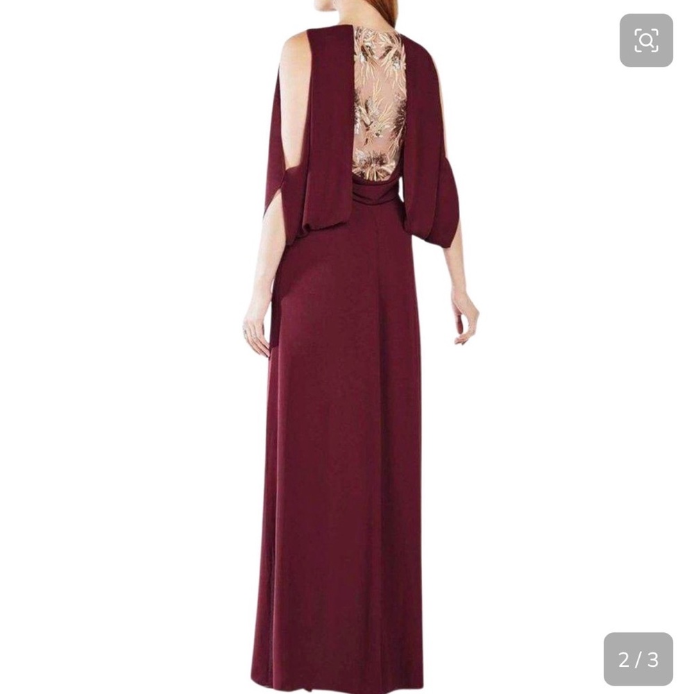 BCBGMAXAZRIA - Cornelia Embroidered Sequin Gown